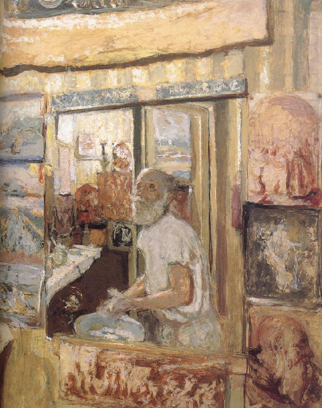 Edouard Vuillard In the mirror of herself china oil painting image